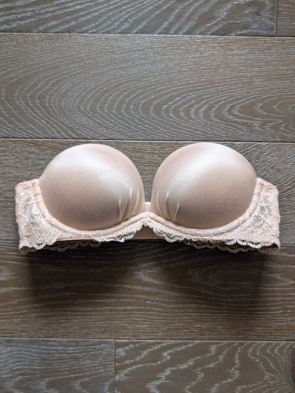 Victoria's Secret Fabulous By Victoria's Secret Nude Strapless Bra Size 32A